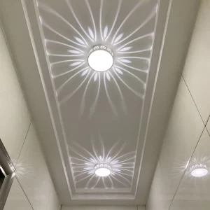 LED Ceiling Lamp Energy Saving Entry Lights Protect Eyes Ceiling Spotlights Easy Installation Brightness Durable for Living Room